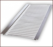 stainless steel gutter guard